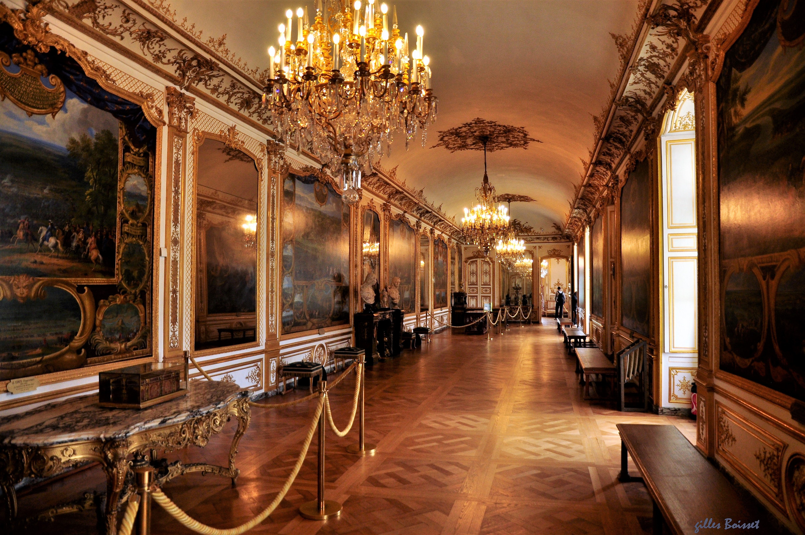 la Galerie des peintures au château de Chantilly