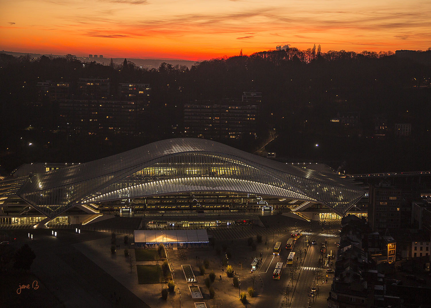 La gare Calatrava à Liège