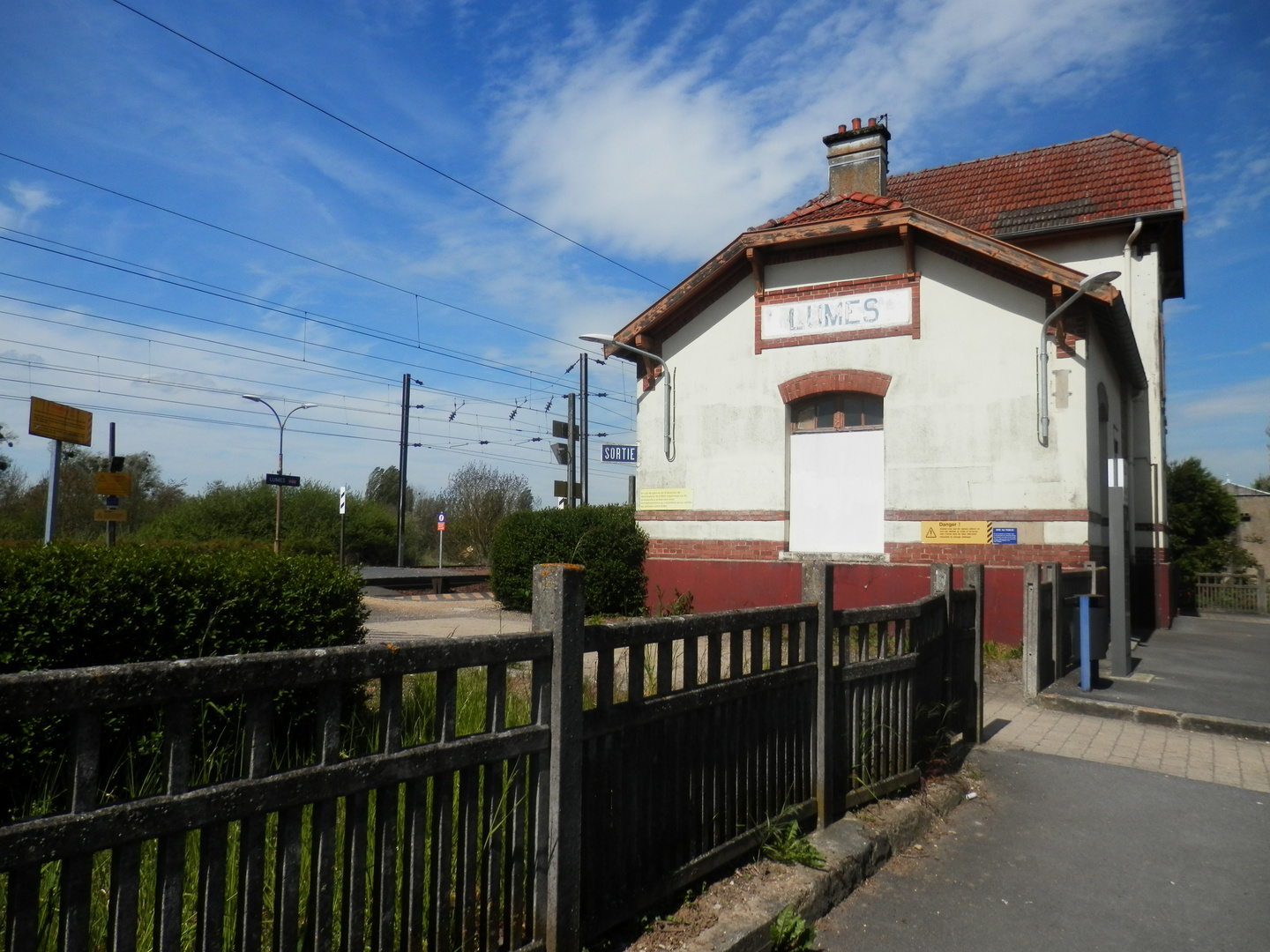 La gare de Lumes (1)