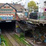 La gare de St.Ouen sur la petite ceinture.