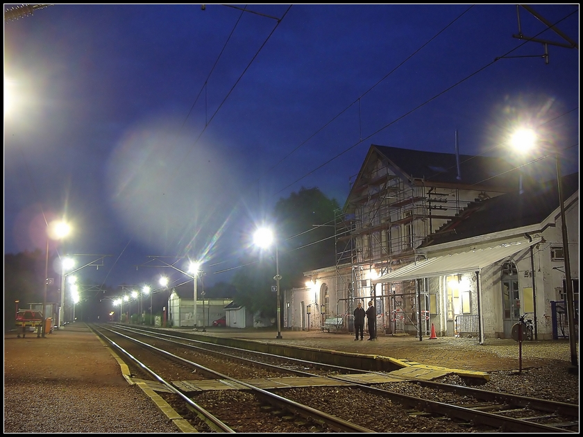 La gare de Vielsalm...