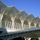 la gare d'Oriente à Lisbonne