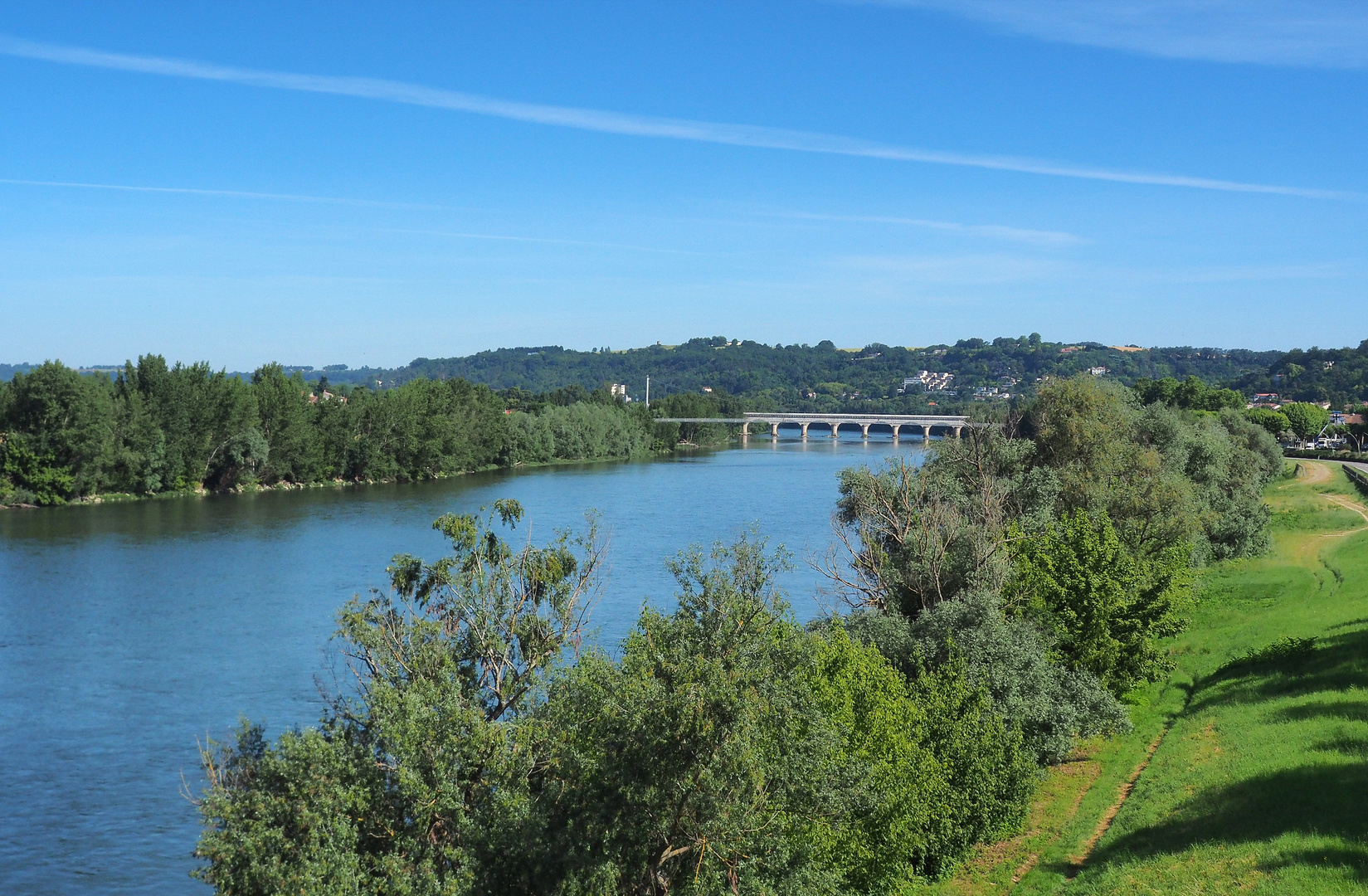 La Garonne à Agen