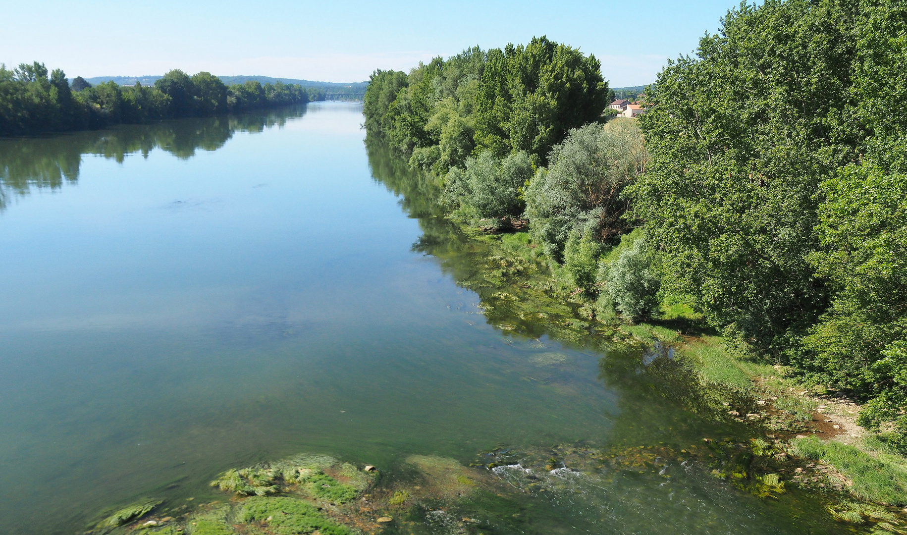 La Garonne à Agen