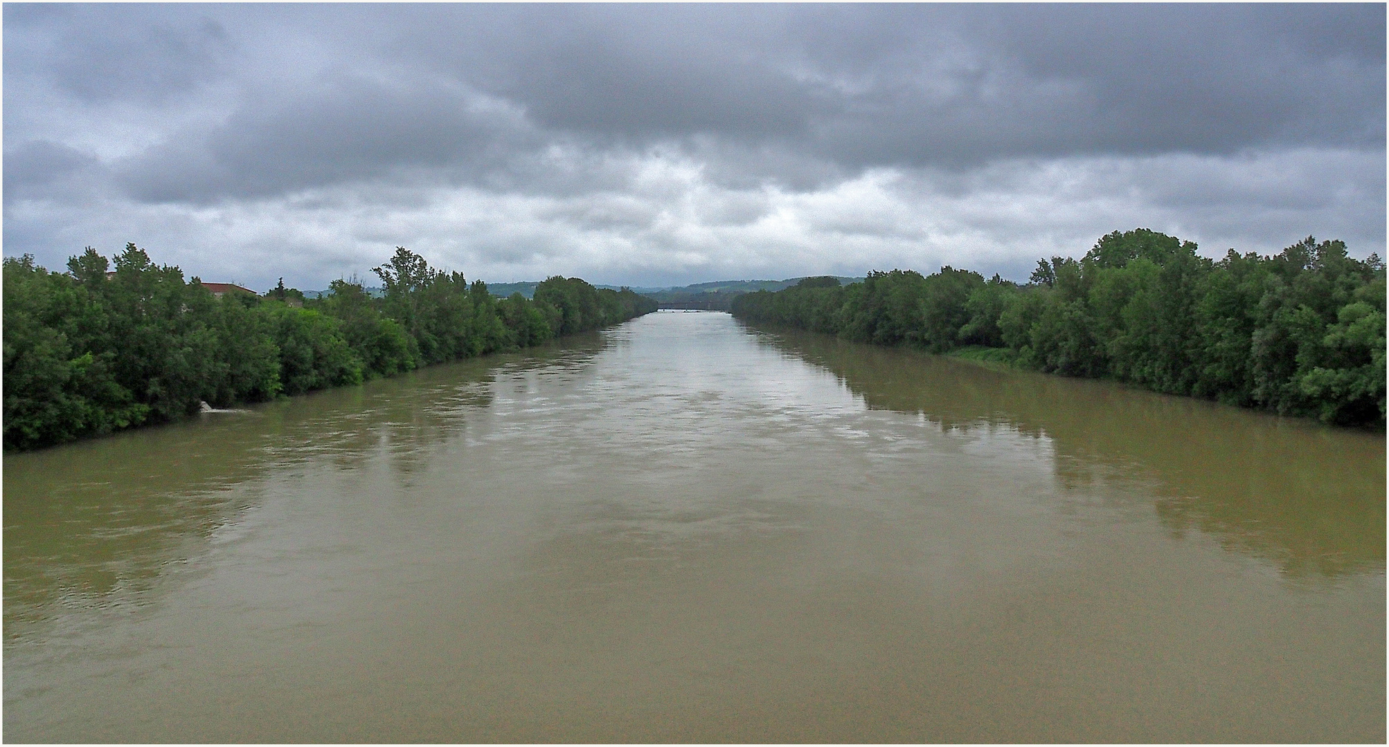 La Garonne en amont d‘Agen