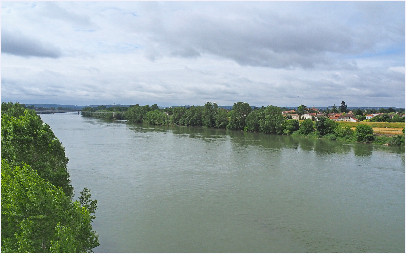 La Garonne vers l’amont