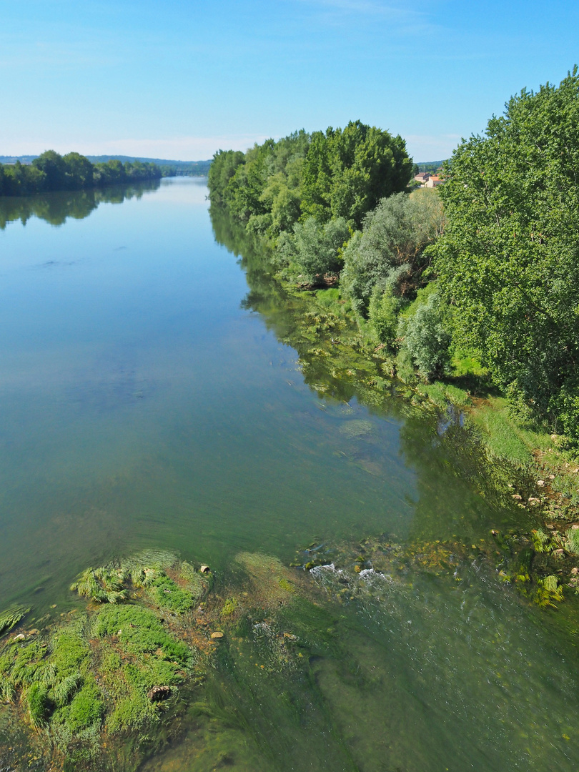 La Garonne vue du Pont de Pierre