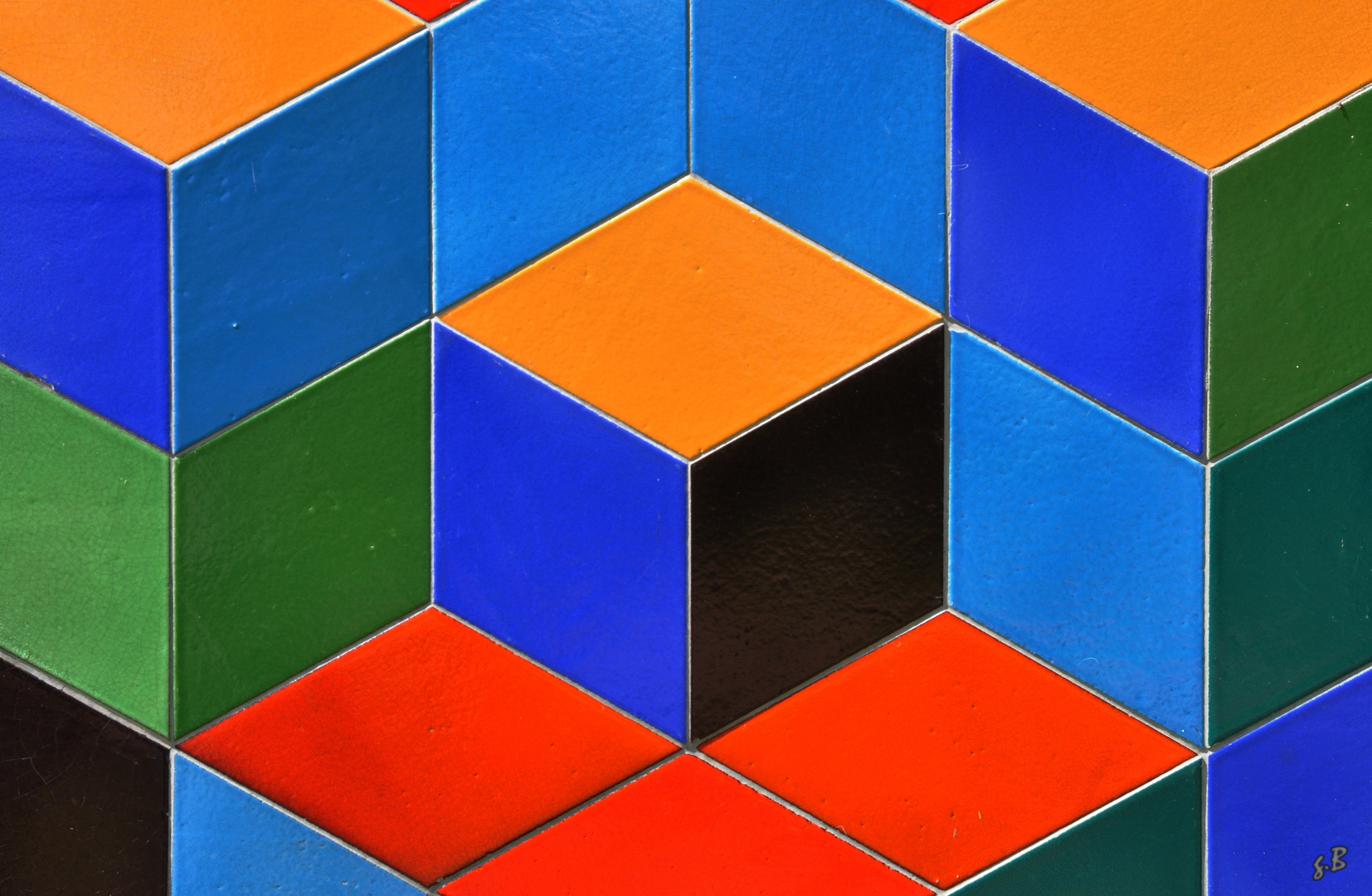 la géométrie selon Vasarely