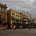 La Giralda,  mera comparsa. Sevilla tiene un color especial