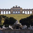 La Gloriette et la fontaine du Château de Schönbrunn à Vienne