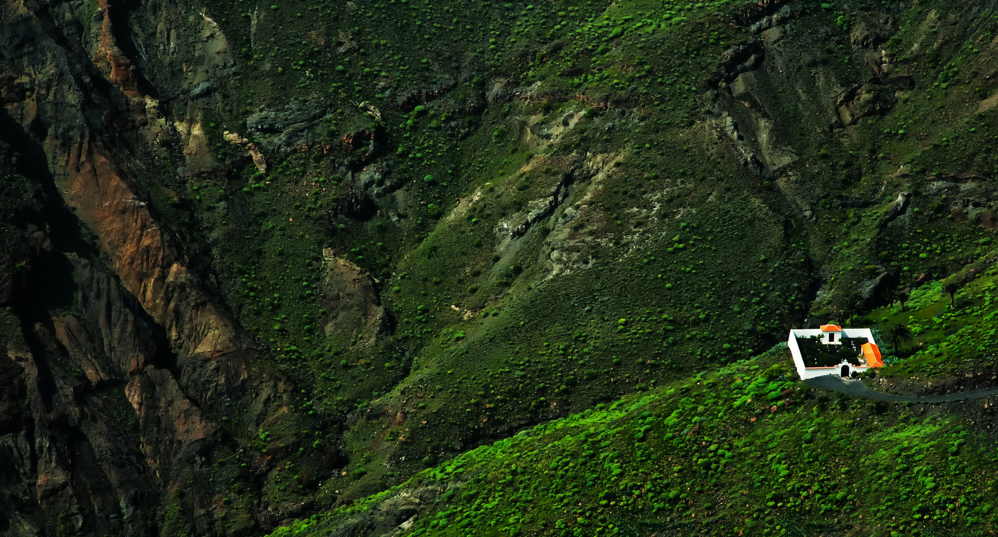 La Gomera, Friedhof am Abgrund...