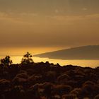 La Gomera im Hintergrund versteckt