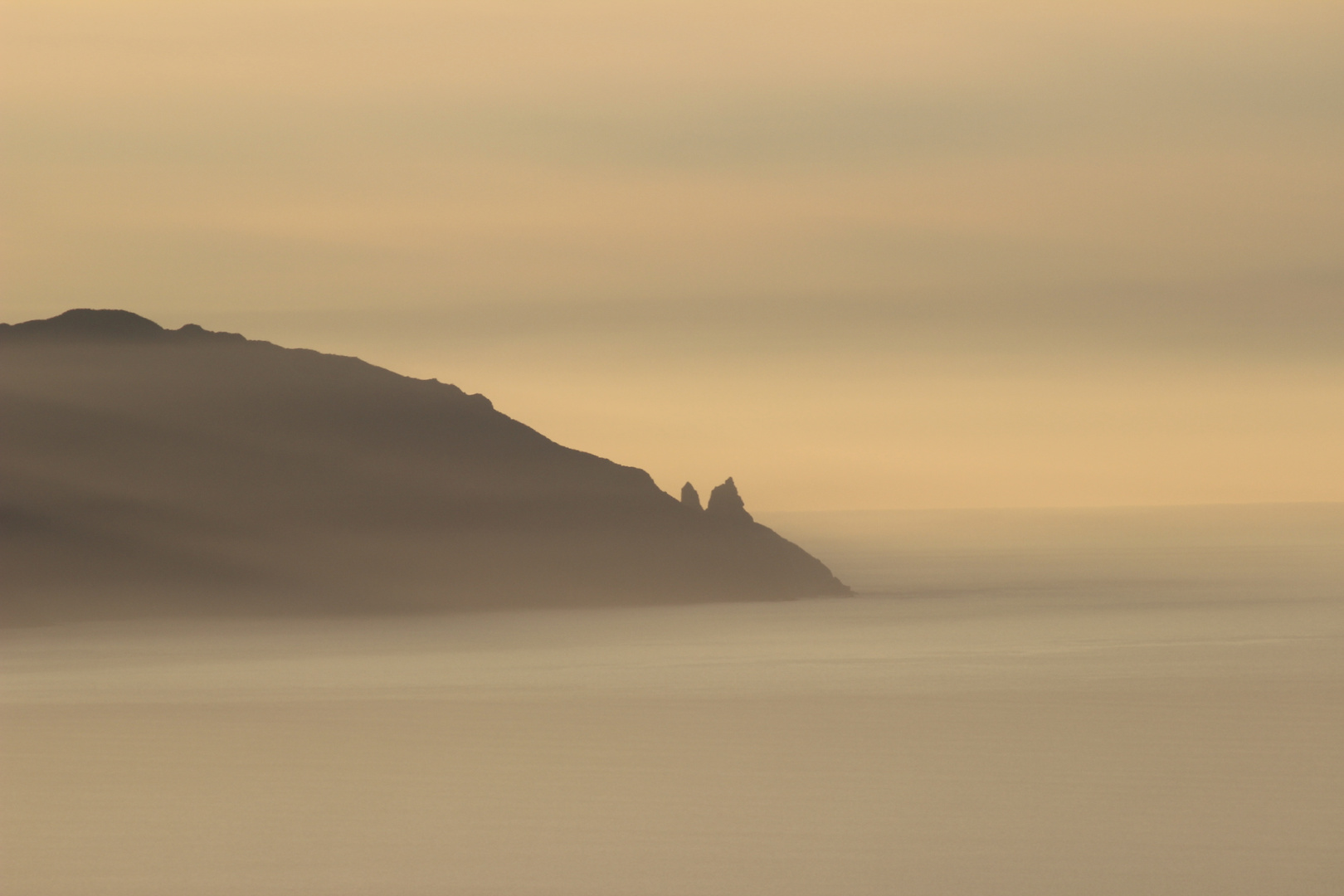 La Gomera im Sonnenuntergang