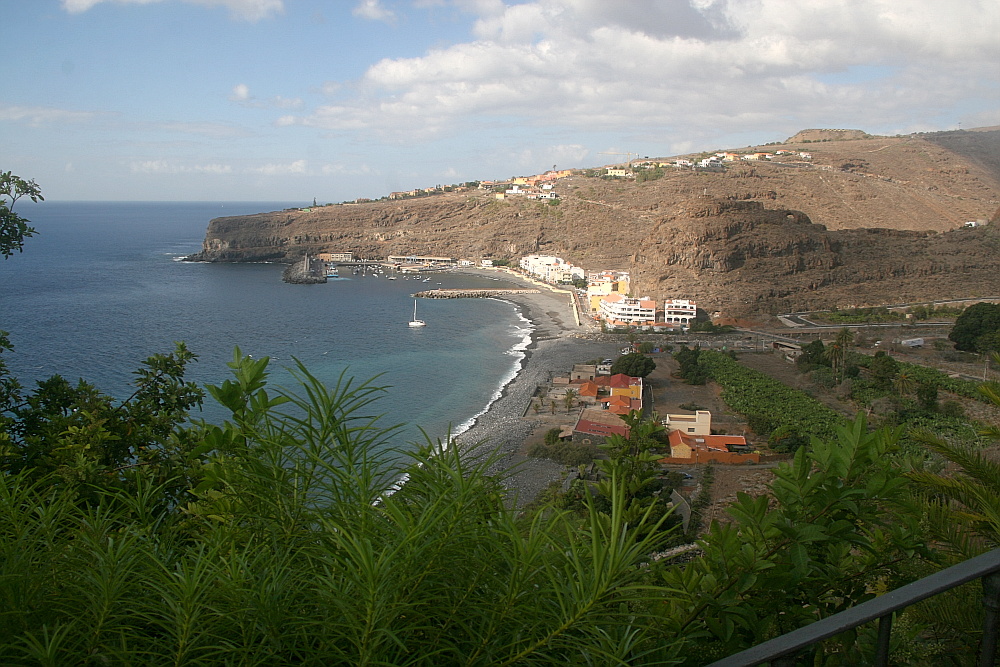 La Gomera, Playa de Santiago