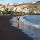 La Gomera - San Sebastian, Spaziergang am Strand