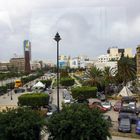 La Goulette - avenue Bourguiba de Tunis, wo füher die großen Unruhen stattgefunden haben