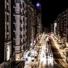 La Gran Via, Madrid.