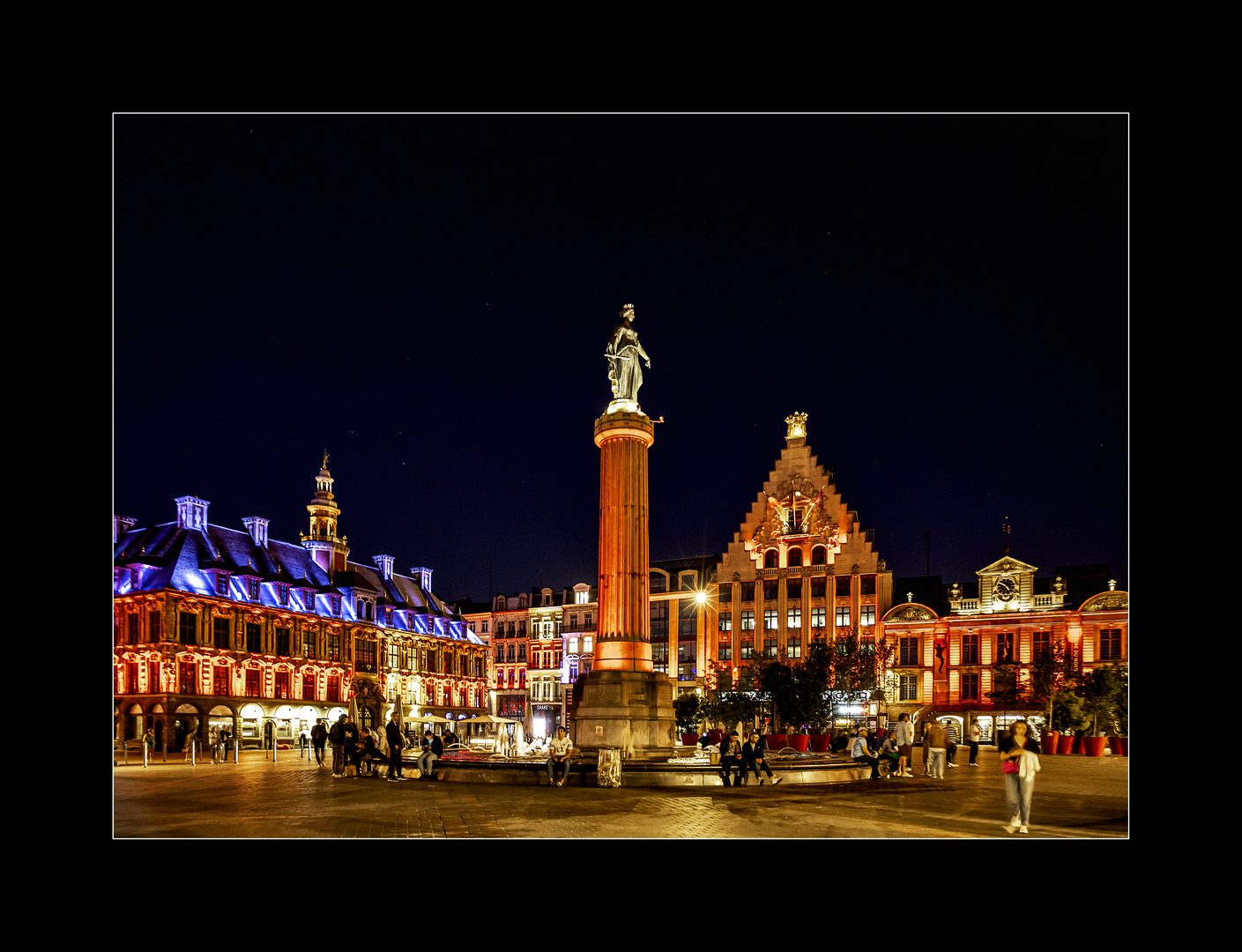 La grand place de Lille