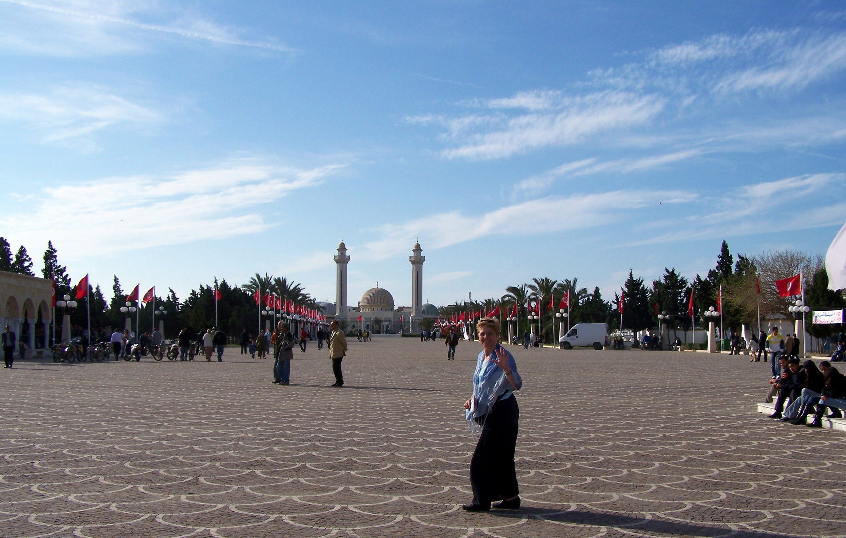 La grande allée .... Tunisie ....