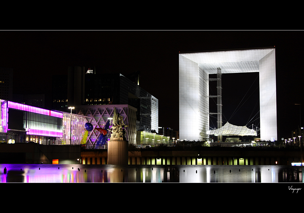 La Grande Arche de Nuit