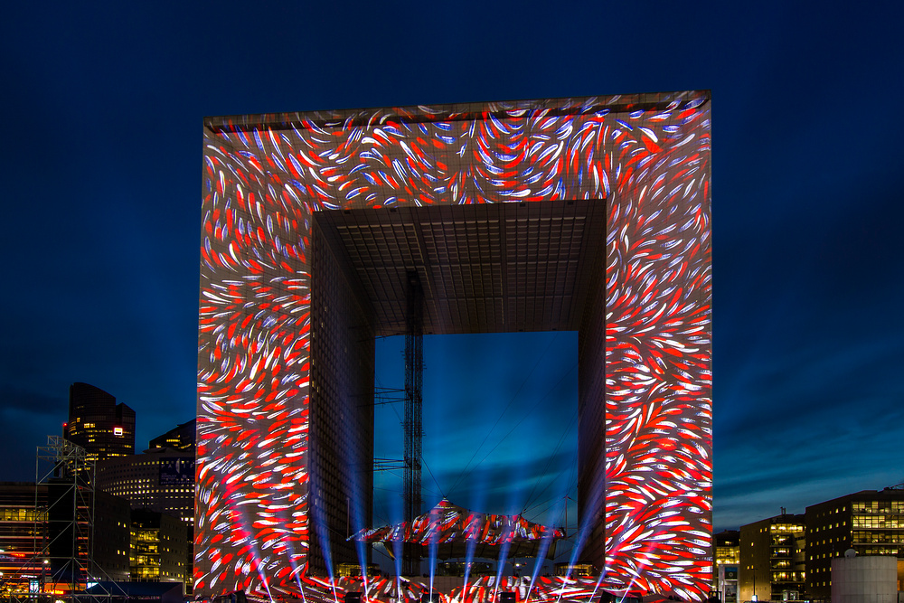 La Grande Arche in La Défense, Paris