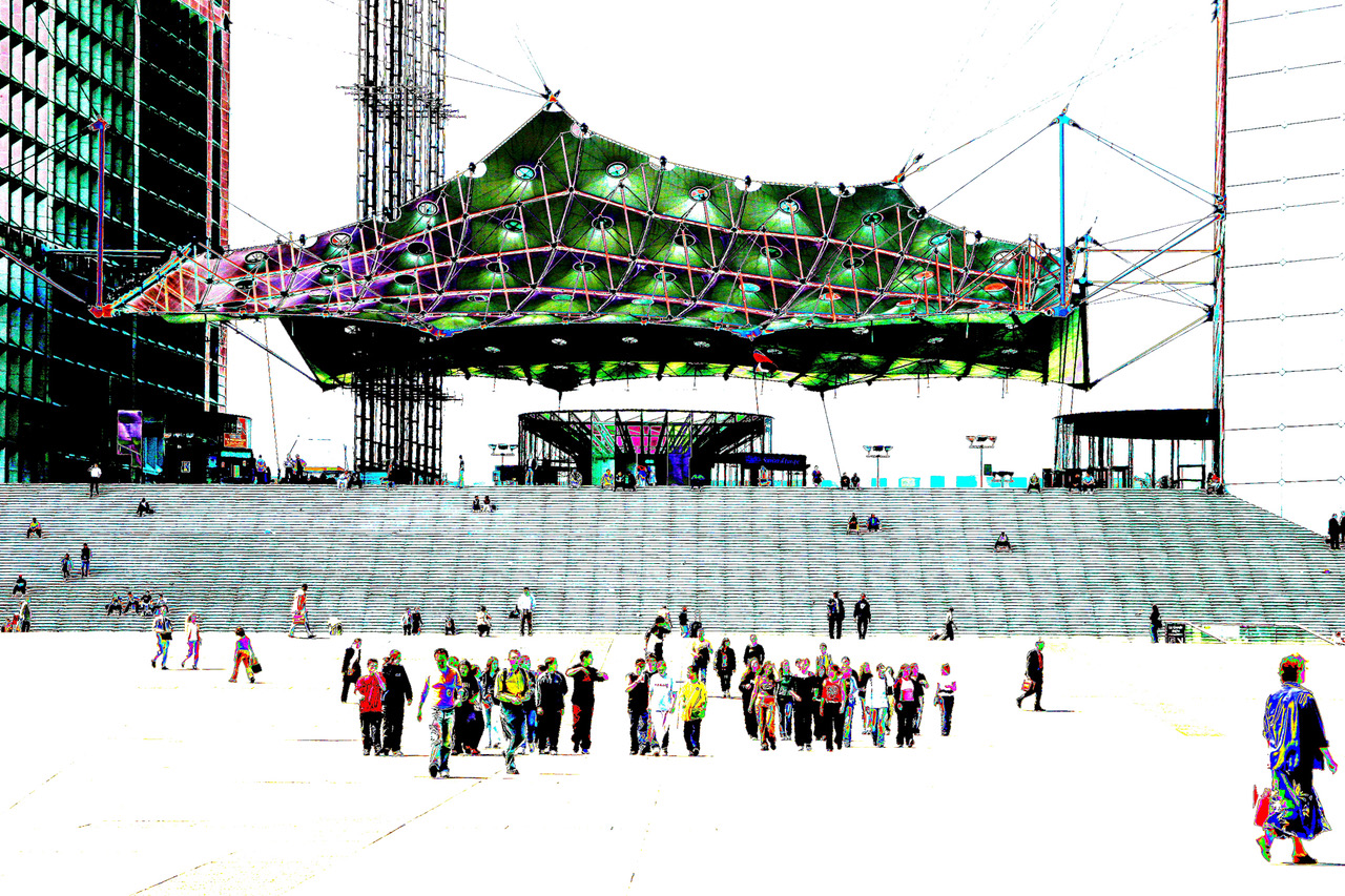 LA GRANDE ARCHE  - Paris 