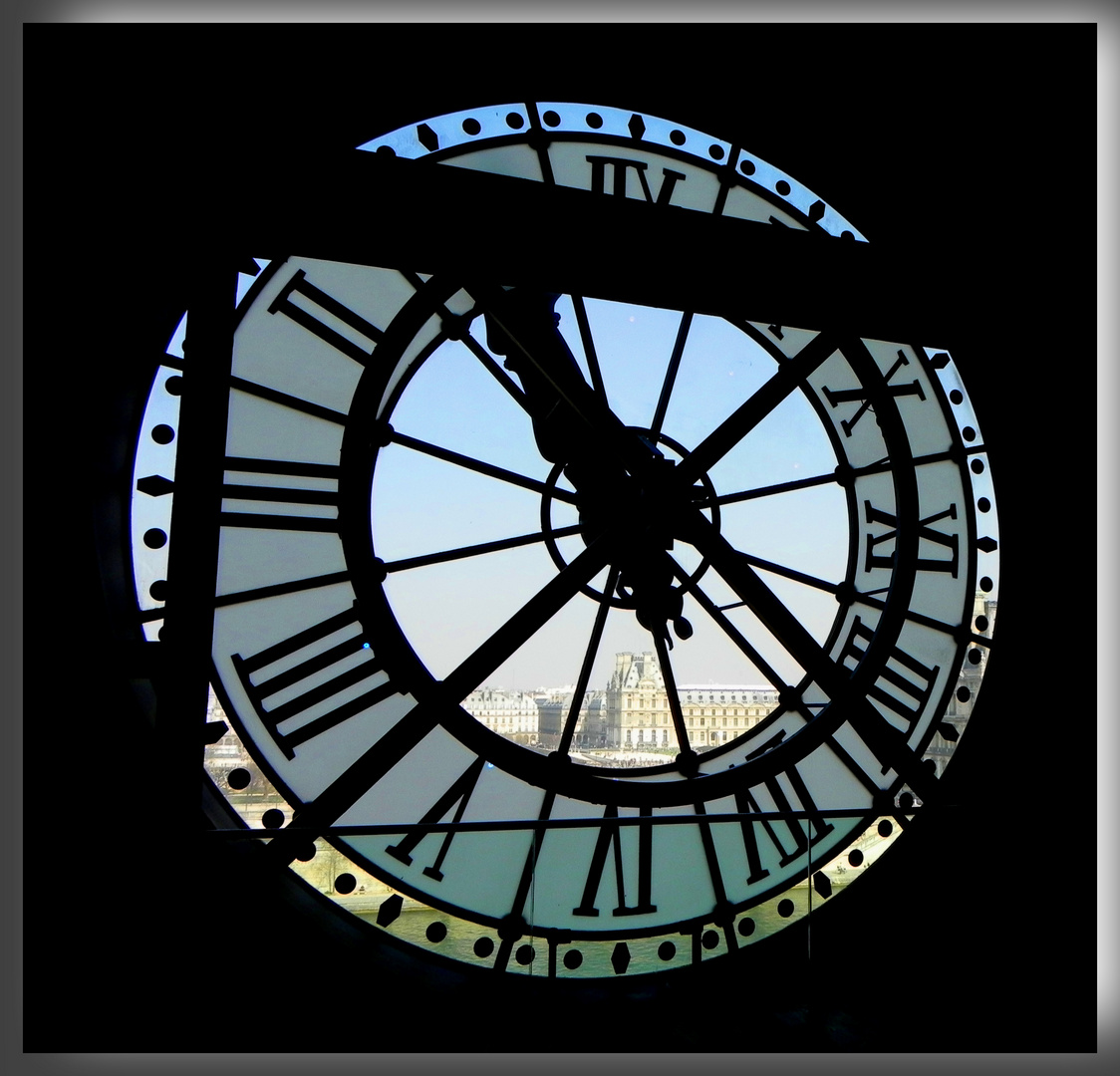 La grande horloge d’Orsay