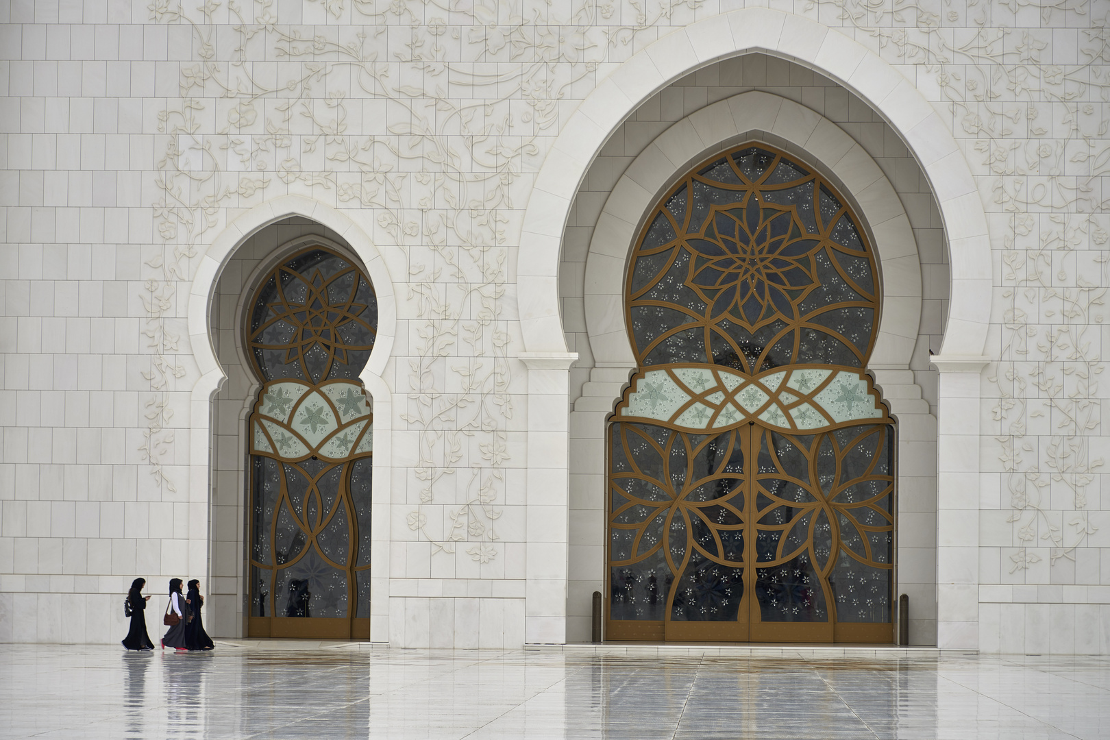 La grande mosquée CHEIKH ZAYED à Abou Dhabi