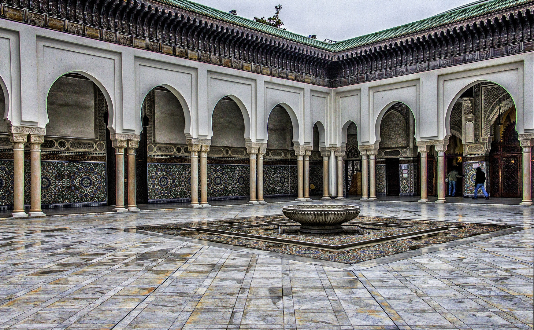 La grande mosquée de Paris