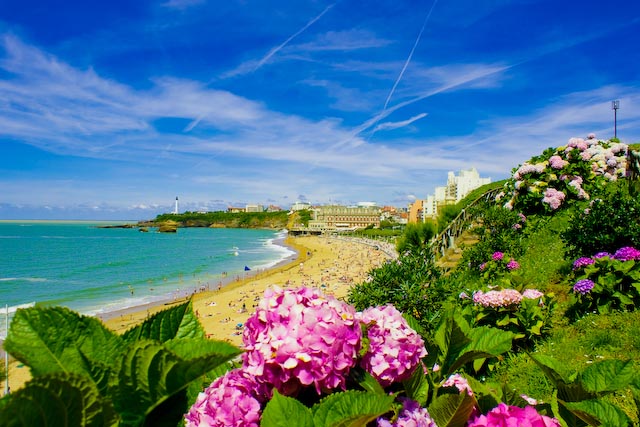 la grande plage de biarritz