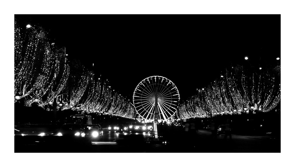 La grande roue de Paris à Noël