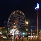 La grande roue la nuit