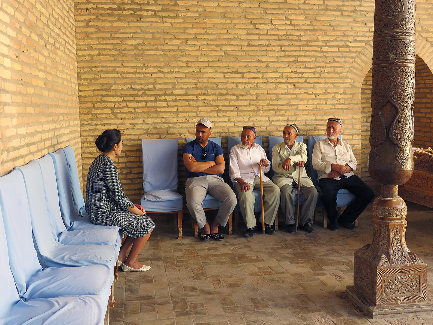 La guida locale,Khiva