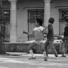 La Habana XXX, ...fencing lesson.