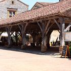 la halle de Monpazier