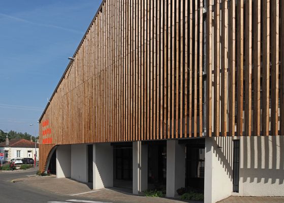La halle du marché de Condom