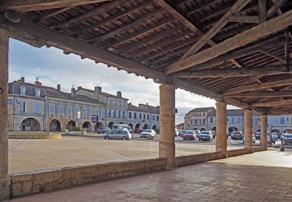 La Halle et la Place de la Libération