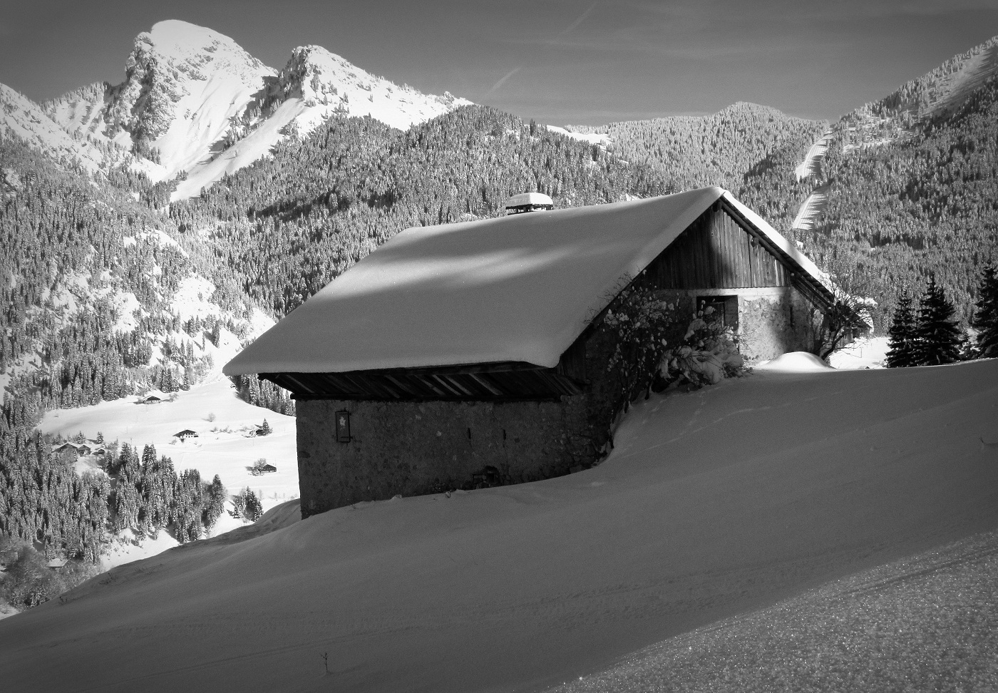 La Haut sur la Montagne