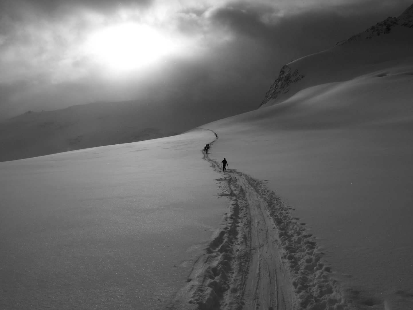 la haute route entre zermatt et arolla