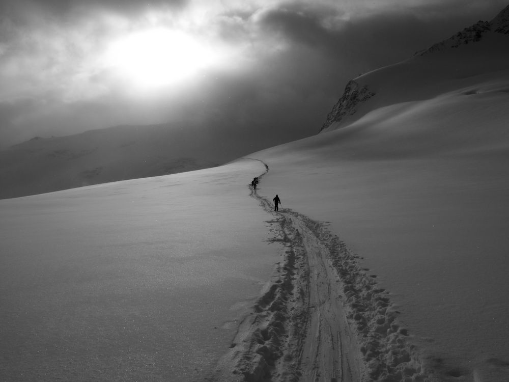 la haute route entre zermatt et arolla