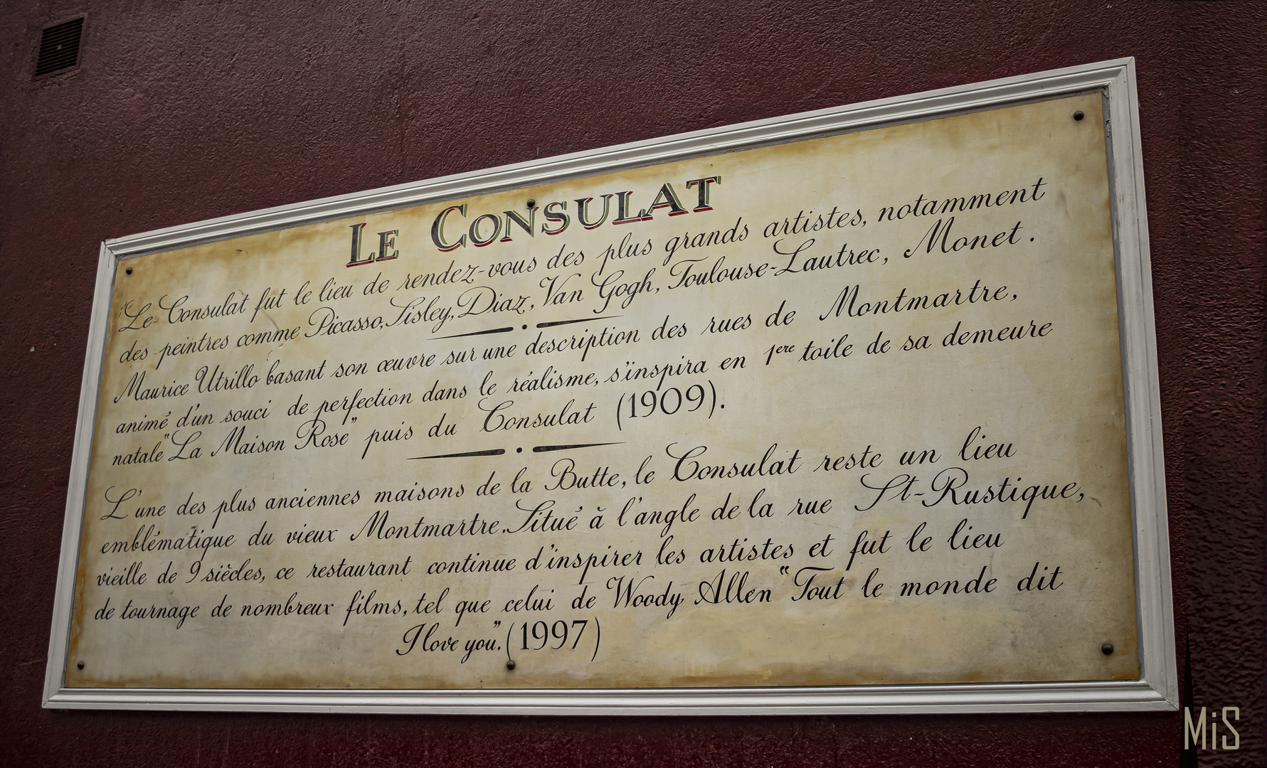 La historia de Le Consulat
