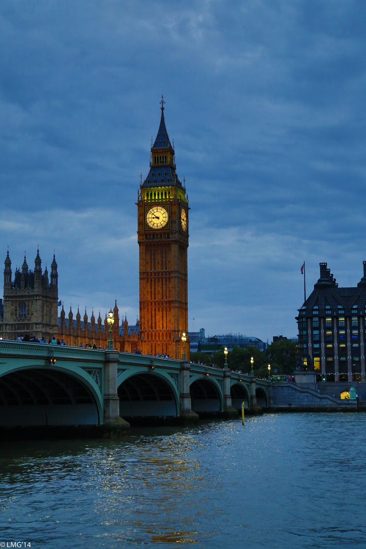 La hora Azul en Londres