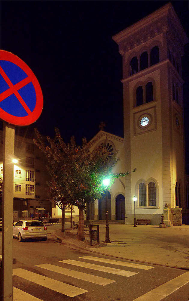 La iglesia del barrio de La Milagrosa.