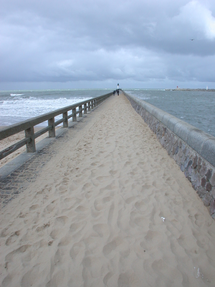 la jetée de Calais