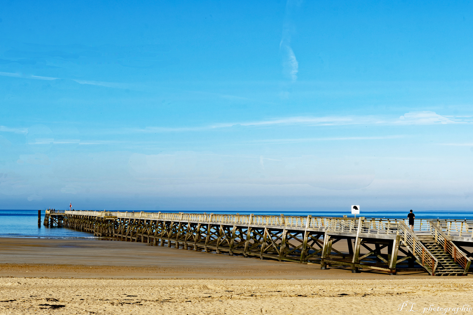 La jetée de St Jean de Monts 