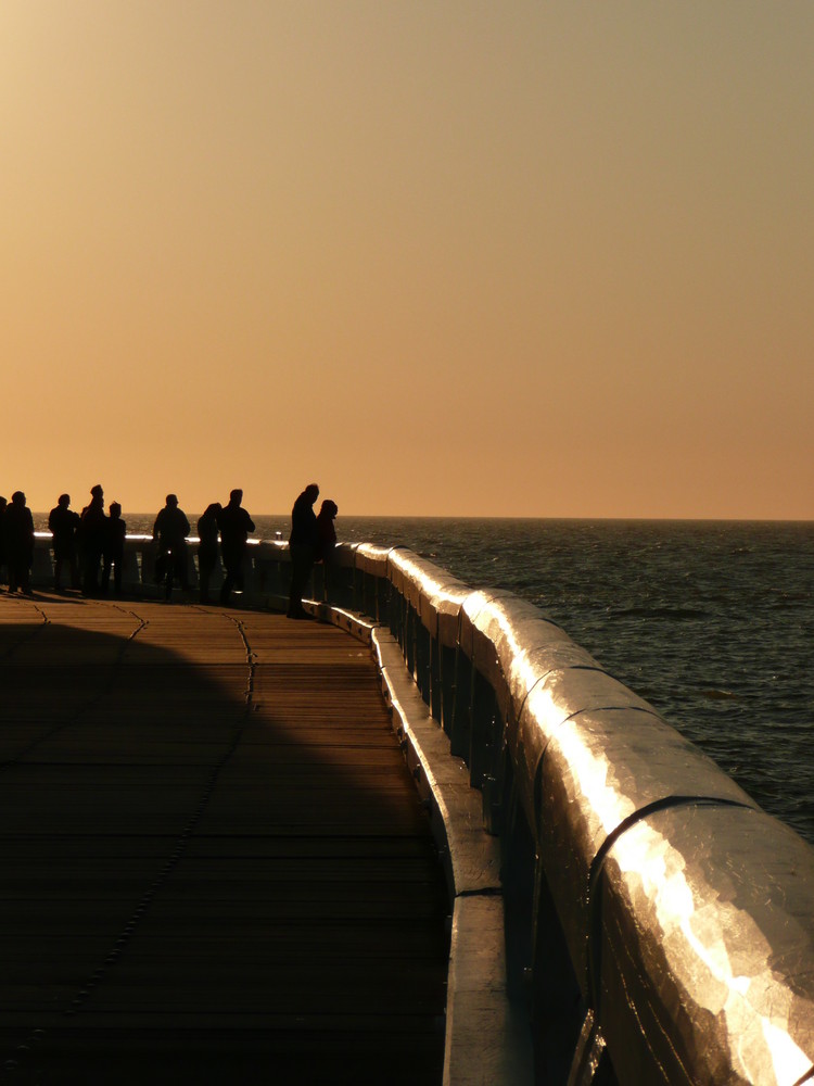 la jetée d'Oostende