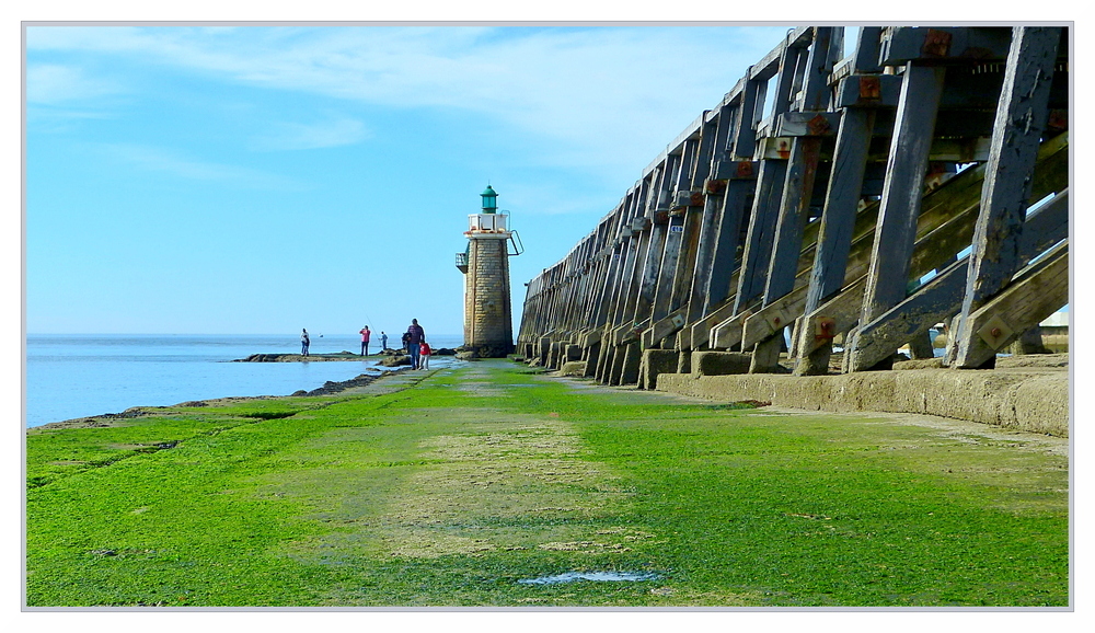 La jetée en bois de CAPBRETON