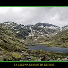 La laguna grande de Gredos. Avila