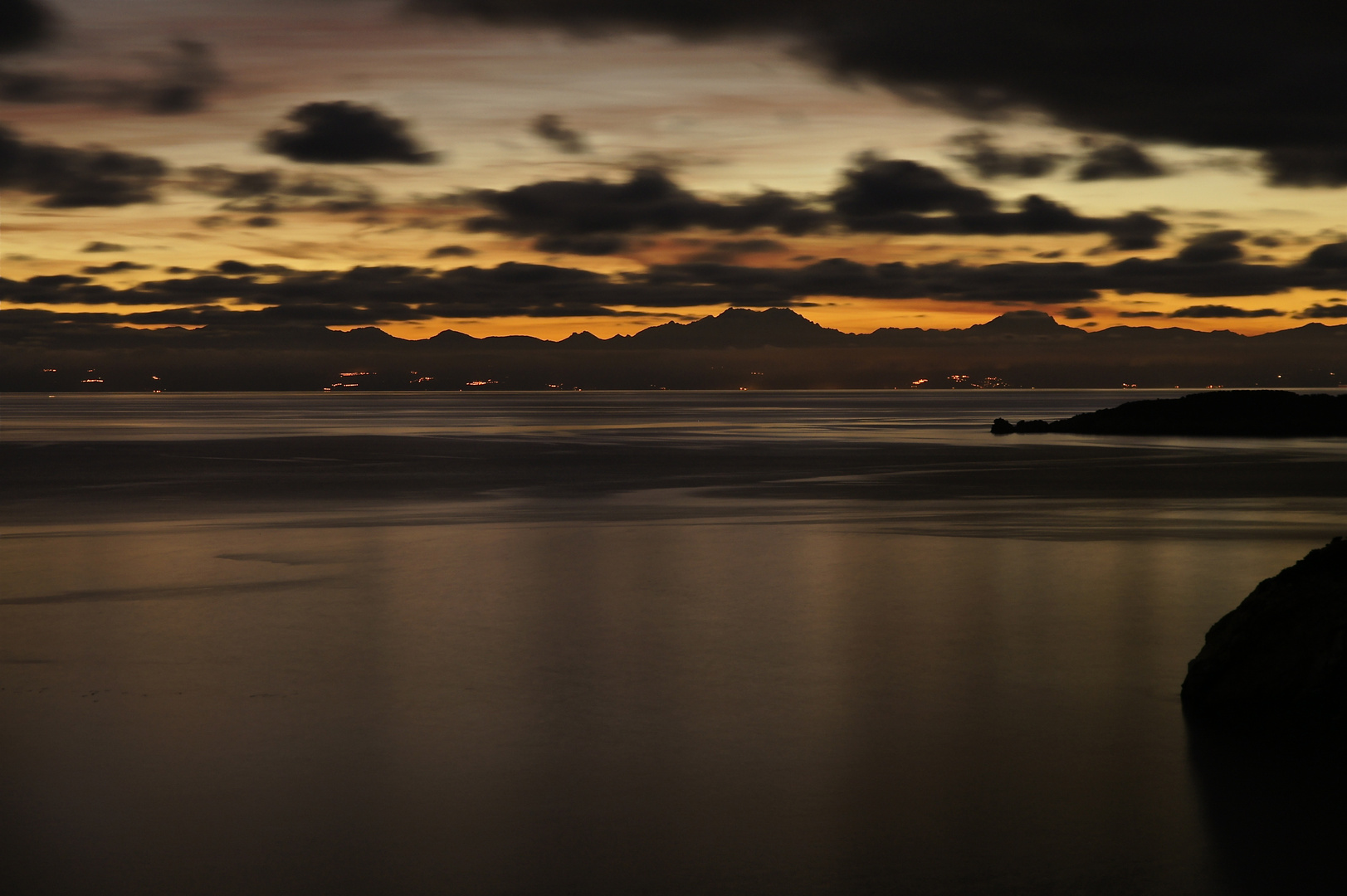 la laguna tra Elba e Corsica