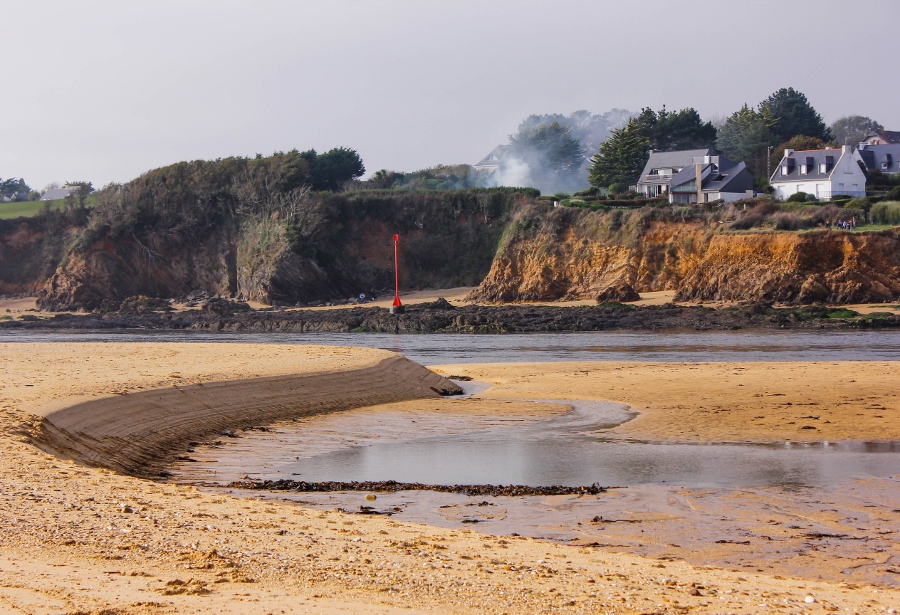 La Laïta à Guidel-plage (Morbihan)